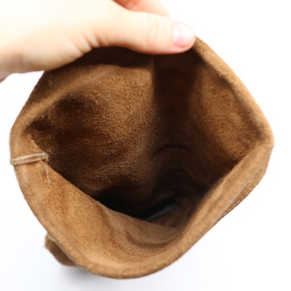 Vintage 70s Tan Suede Slouchy PUSS IN BOOTS - Picture 7 of 8